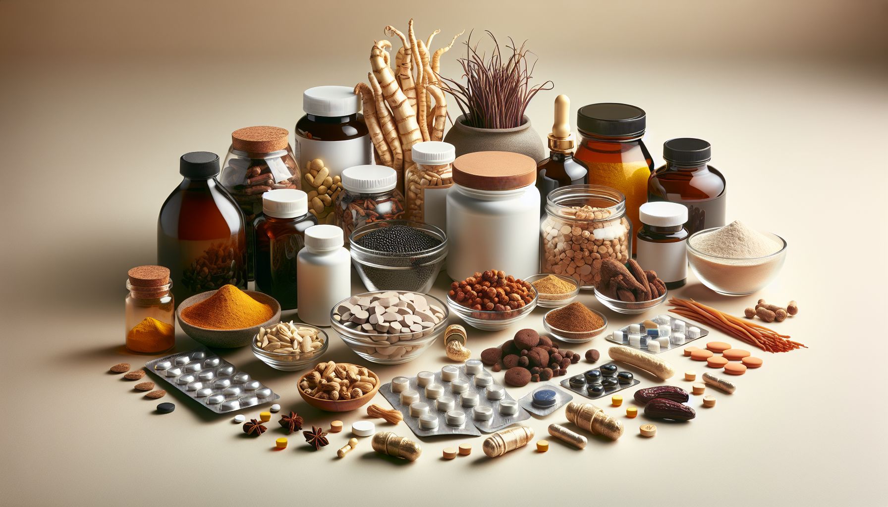 Infographic illustrating popular sex drive boosters for men with icons for herbal, pharmaceutical, and lifestyle options